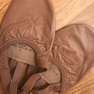 Capezio Leather Lyrical shoes